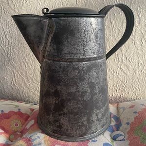 Vintage Civil War Era Tin Coffee Pot